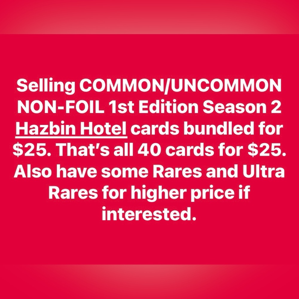 Hazbin Hotel Trading Cards - Picture 2 of 2